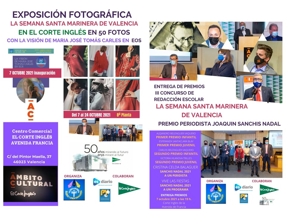 Premio APPV El Corte Inglés Semana Santa Marinera EsDiario periodista Joaquin Sanchis