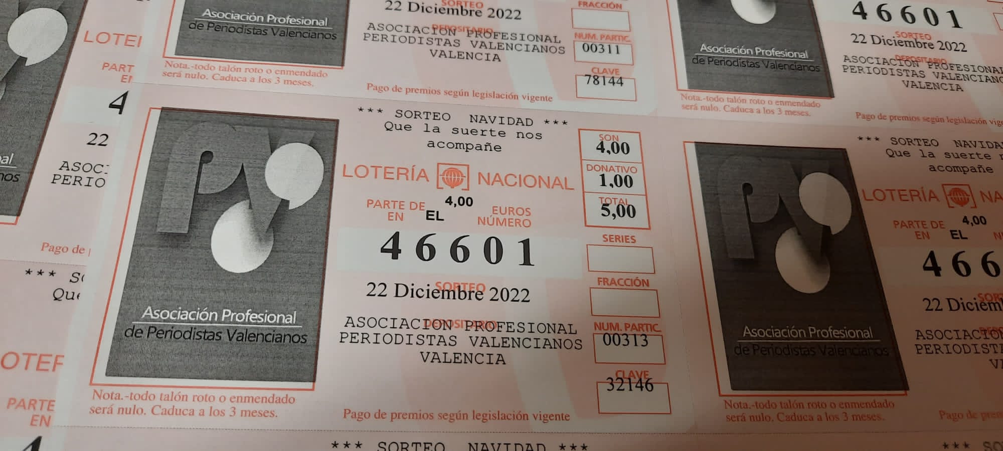 ¡ÚLTIMOS DÍAS PARA CONSEGUIR LA LOTERÍA DE NAVIDAD DE APPV!