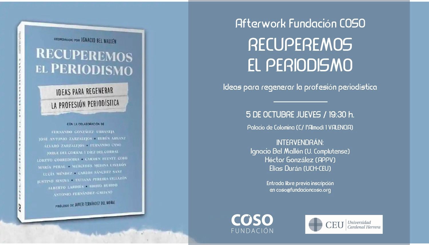 After Work Coso presentación libro APPV