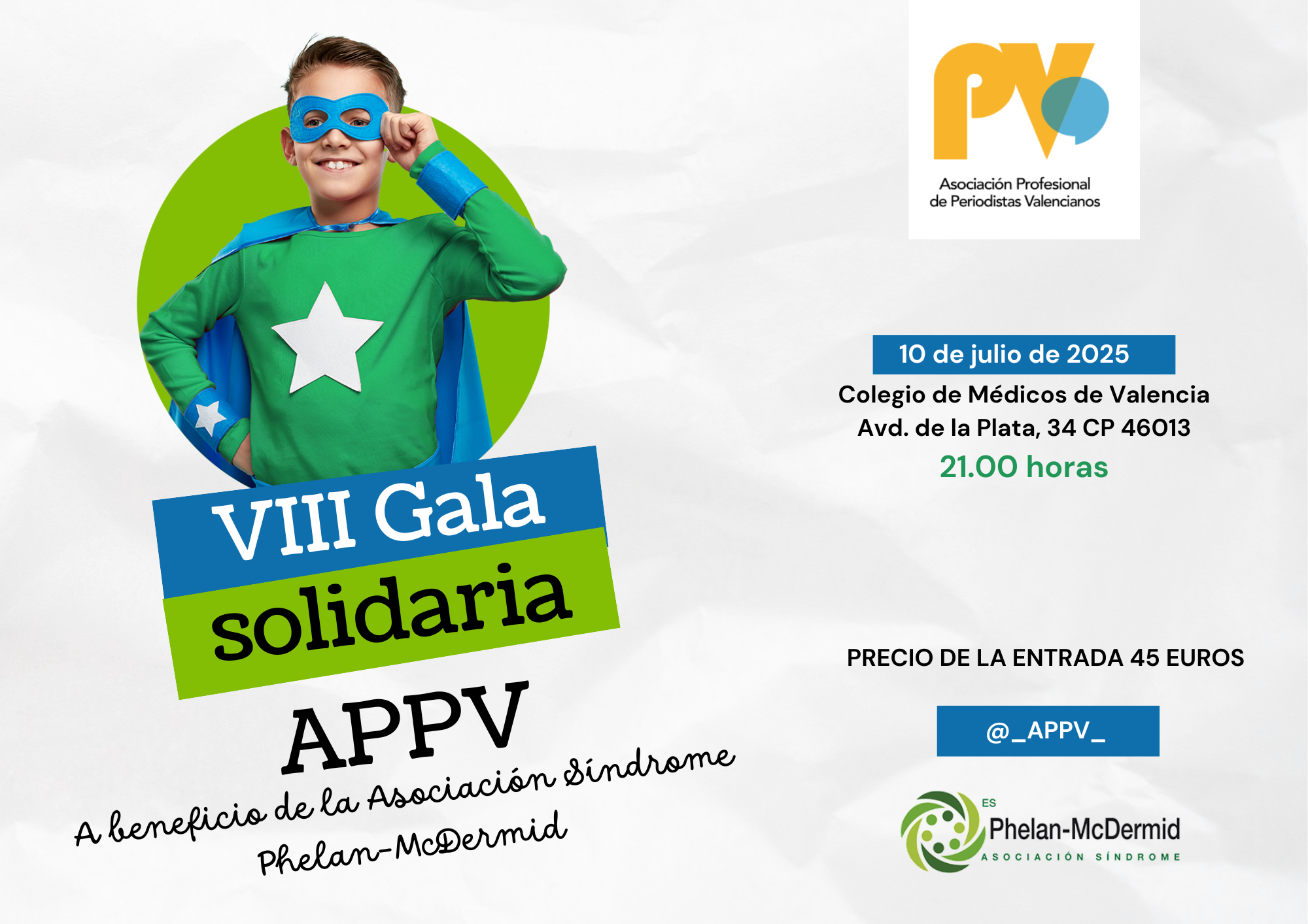Gala solidaria APPV phelan-mcdermid