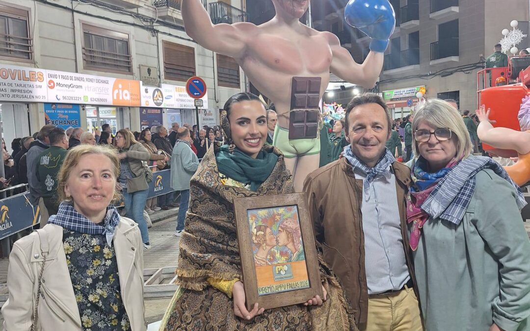 LA APPV PREMIA A CONVENTO JERUSALÉN-MATEMÁTICO MARZAL COMO LA FALLA MÁS PERIODÍSTICA DE 2026