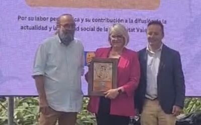 LA ASOCIACIÓN PROFESIONAL DE PERIODISTAS VALENCIANOS HA ENTREGADO EL II PREMIO DE PERIODISMO AGROALIMENTARIO DURANTE LA INAUGURACIÓN DE LA MOSTRA DE PROAVA